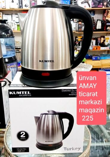 Çaydanlar: Yeni, rəng - Gümüşü, Çaydan, Nikel, 1,5 bucket volume l, Türkiyə
