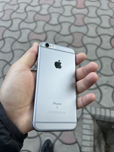 iphone 6 цена бишкек: IPhone 6s, Колдонулган, 32 ГБ, Space Gray, 90 %