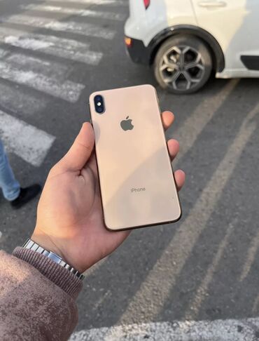 Apple iPhone: IPhone Xs Max, 64 GB, Qızılı, Face ID