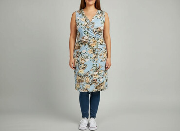 allegro sukienki letnie na wesele: Women`s dress, size 2XL