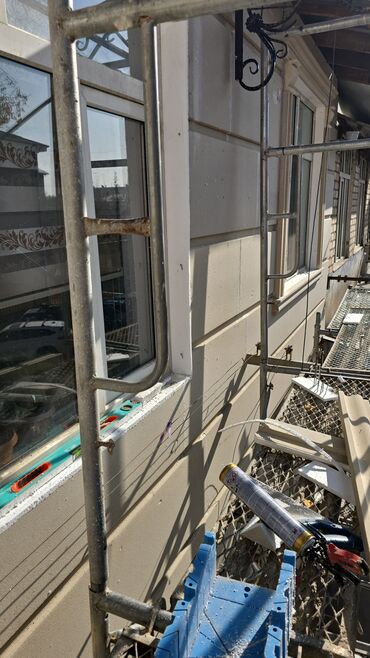 Фасадные работы: Ремонт фасада, Утепление фасада, Фасадный декор | Рамки, Балясины | Жидкий травертин, Сухой травертин | Пенопласт, Пенополистирол, Термопанели 3-5 лет опыта — 3