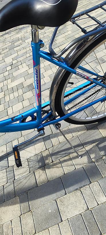 Şəhər velosipedləri: Şəhər tipli velosiped – STELS 28 - Rəng: metalik mavi, klassik aşağı — 8