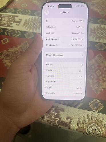 m4 pro: IPhone 16 Pro, 256 GB, Natural Titanium, Face ID — 2