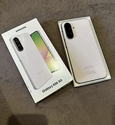 Samsung Galaxy A56 5G, Б/у, 256 ГБ, цвет - Серый, eSIM