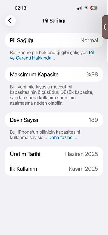 apple mini 5: IPhone 16 Pro Max, 256 GB, Gümüşü, Qırıq — 3