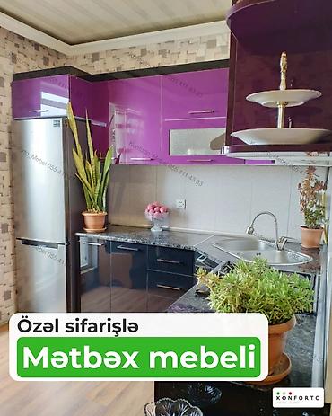 benovse: Xüsusi sifarişlə mətbəx mebeli - Müasir dizayn: yuxarı modullarda — 1