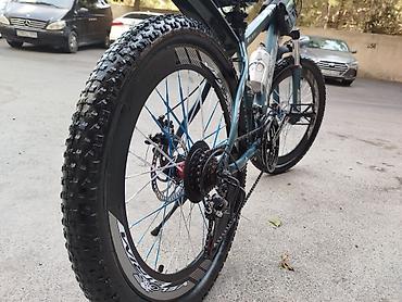 İdman velosipedləri: Dağ velosipedi – 24” təkərlər, enli protektorlu şinlər. Rəng: tünd — 3