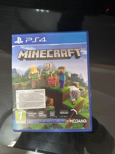 ps3 oyun: PS4 minecraft Tək və ya dostlarınla onlayn oynamaq imkanı 	Kreativ