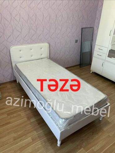 Çarpayılar: Yeni, Təknəfərlik çarpayı, Bazasız, Matras ilə, Azərbaycan