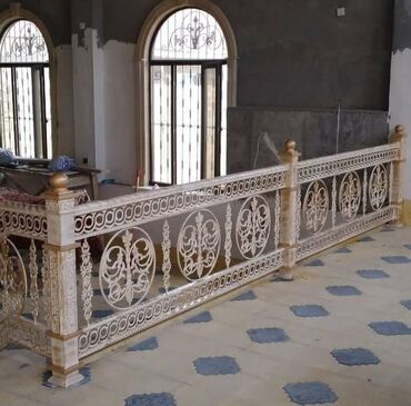 Barmaqlıqlar: Zərif naxışlı dəmir məhəccər və barmaqlıqlar – fərdi dizayn və — 10