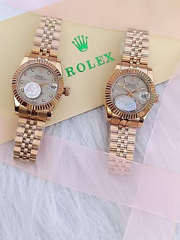 gun eynəyi: Yeni, Qol saatı, Rolex, rəng - Qızılı — 1