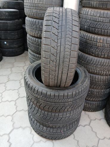 шины для авто: Шины 225 / 50 / R 17, Зима, Б/у, Комплект, Легковые, Япония, Bridgestone