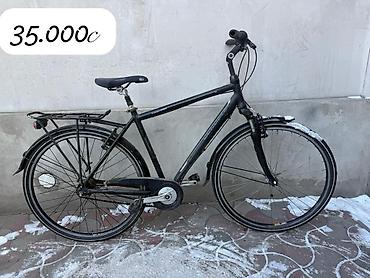 Городские велосипеды: Городской велосипед, Рама XL (180 - 195 см), Б/у — 78