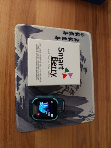 часы на телефон fly: Yeni, Smart saat, Smart, Sensor ekran, rəng - Göy
