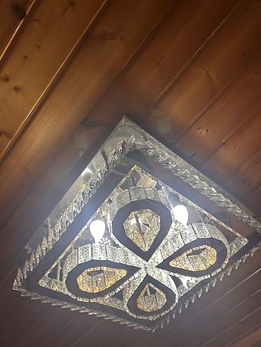 vurma cedveli sekil: Çılçıraq, 4 lampa, Xrustal — 1