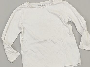 biała bluzka z falbanka: Blouse, Inextenso, 3-4 years, 98-104 cm, condition - Good
