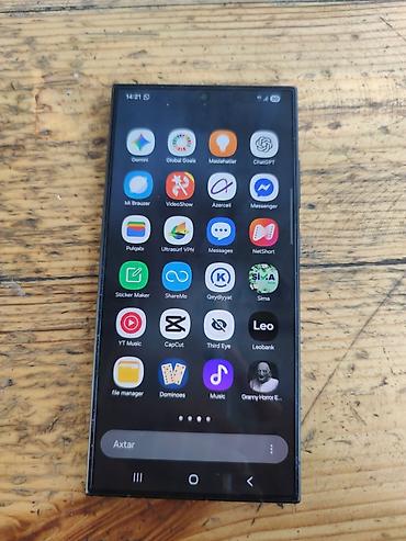 samsung ultra 10: Samsung Galaxy S24 Ultra, 256 GB, rəng - Qara, Sensor, Barmaq izi, İki sim kartlı — 1