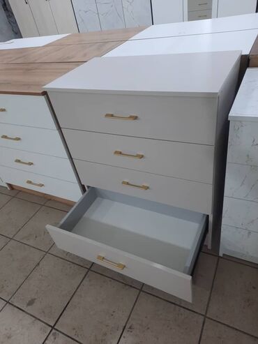 Комоды для одежды: Комод для одежды, Новый, Без зеркала, цвет - Белый, Бесплатная доставка — 16