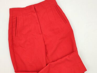 Zara, Material trousers for women, size M (EU 38)