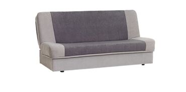 Sofas and couches: Three-seat sofas, Textile, color - Grey, New