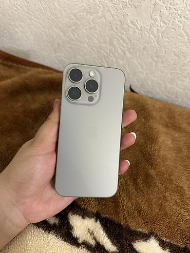 iphone 14 max: IPhone 15 Pro, 128 GB, Natural Titanium, Face ID — 1