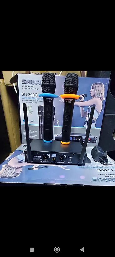 Музыкальные инструменты: Новый Беспроводные (Bluetooth), Радио Микрофон Shure, Самовывоз, Бесплатная доставка, Платная доставка — 2