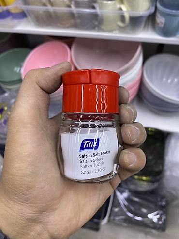 Солонка Titiz Salt‑in, объём 80 мл (2.70 oz) - Компактная стеклянная