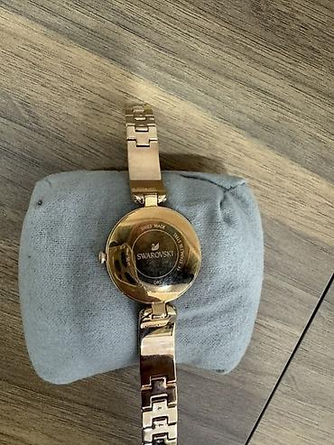 saat ev: Yeni, Qol saatı, Swarovski, rəng - Qızılı — 2
