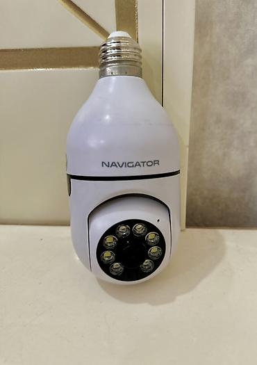 navigator neftcala: Navigator E27 lamp-patronuna quraşdırılan Wi‑Fi IP təhlükəsizlik — 1