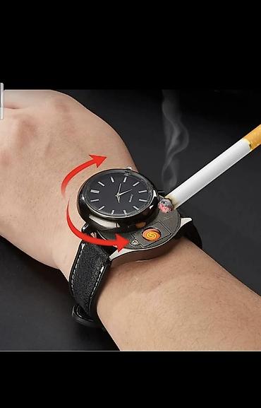 Другие наручные часы: Наручные часы с электронной зажигалкой USB в подарочной упаковке — 7