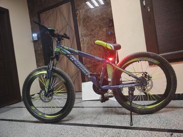velosiped ucun isiqlar: İşlənmiş Dağ velosipedi Anmier, 24", sürətlərin sayı: 21, Ünvandan götürmə