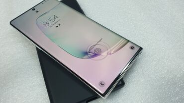 нот 8: Samsung Note 10 Plus, Б/у, 256 ГБ, цвет - Белый, 2 SIM
