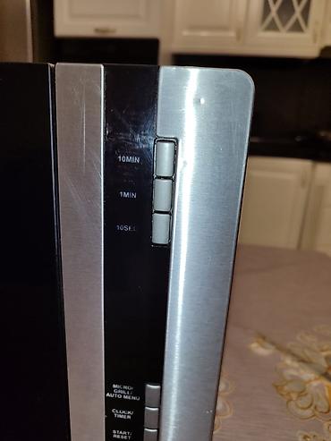 panasonic mikrodalgali soba: .25 Litr həcm və Qril funksiyalı Gorenje mikrodalğalı soba. tam — 6