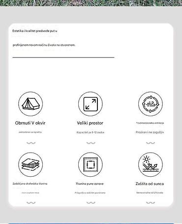 Oprema za kampovanje: Naduvni kamp šator YunduAnXing – vojnog zelena, 12 m² - Prostran — 7