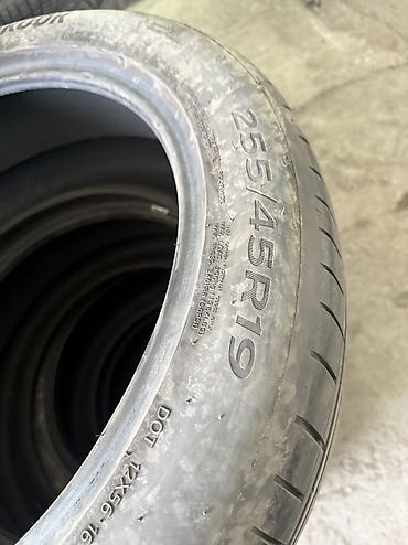фии: Шины 255 / 45 / R 19, Лето, Б/у, Пара, Легковые, Hankook — 3