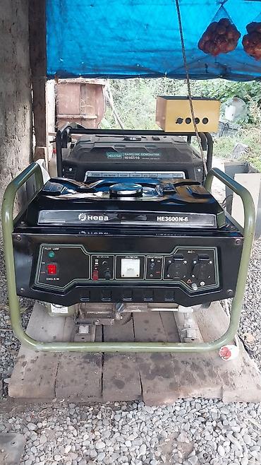 islənmis drel: Çox az işlənmiş əla vəziyyətdə benzin generator, maksimum 5.5 kVA — 1