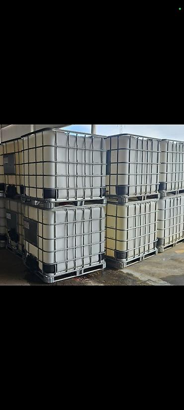IBC konteynerlər (1000 L) - Həcm: təxmini 1000 litr - Konstruksiya