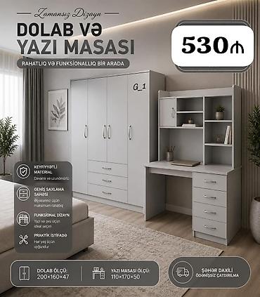 Dolab və Yazı Masası – rahatlıq və funksionallıq bir arada