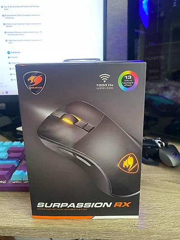 g15 asus rog strix: COUGAR Surpassion RX – Simsiz Optik Oyun Siçanı - 1000 Hz simsiz — 1