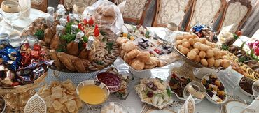 Готовые блюда, кулинария: Принимаю заказы на банкеты, шерине, кыз узатуу, суннот той, любые at lalafo.kg — 19 Готовые блюда, кулинария: Принимаю заказы на банкеты, шерине, кыз узатуу, суннот той, любые — 19