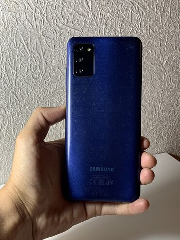 samsunq telefonlari: Samsung Galaxy A03s, 64 GB, rəng - Göy