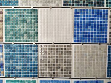 muncuq seti: Mozaik plitə kolleksiyası - Format: kvadrat mozaik plitələr, təxminən