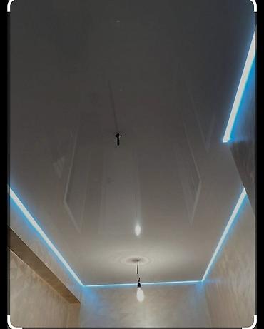 Натяжной потолок: Натяжной потолок Глянцевое, Матовое, 3D потолки Гарантия, Бесплатная консультация, Бесплатный замер — 9
