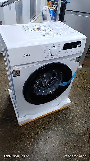 Стиральные машины автомат: Стиральная машина автомат, Новый, Midea, До 6 кг, Фронтальная, Оптом — 12