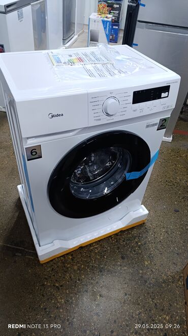 Стиральные машины: Стиральная машина Midea, Новый, Автомат, До 6 кг, Компактная — 13