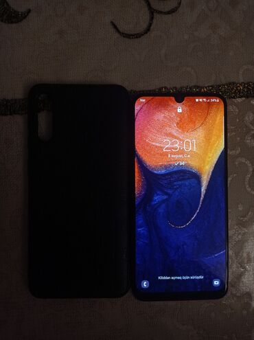 samsung a50 kabrolari: Samsung Galaxy A50, 64 GB, rəng - Ağ, İki sim kartlı, Face ID, Barmaq izi