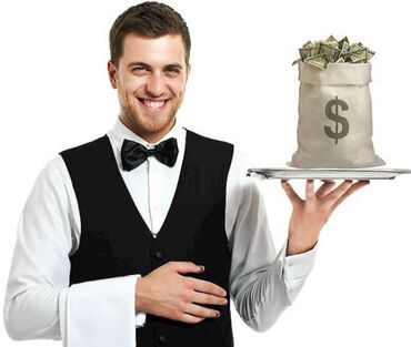 форма официанта: Требуется Официант Без опыта, Оплата Дважды в месяц