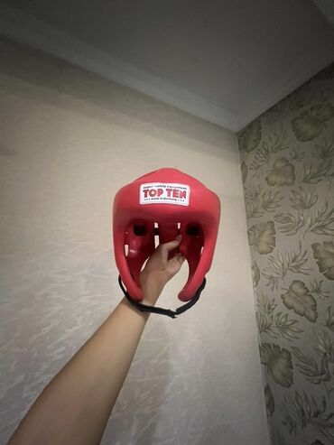 зимняя маска: 🥊 Шлем TOPTEN Competition Fight (красный, размер M) Продаю