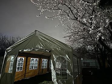 Аренда юрт: Аренда юрты, Каркас Деревянный, 75 баш, С полом, Самовар, Посуда — 13