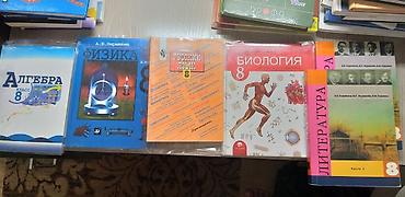 Книги и журналы: Подборка школьных учебников для 4–8 классов. Состав: - 4 класс — 2